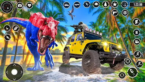 Real Dino Hunting 3D shooting ဖန်သားပြင်ဓာတ်ပုံ 0