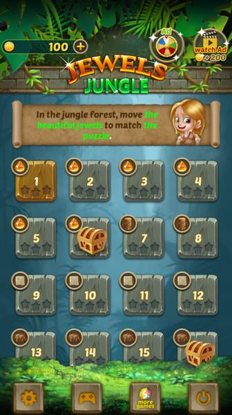 Jewels Jungle Screenshot 0