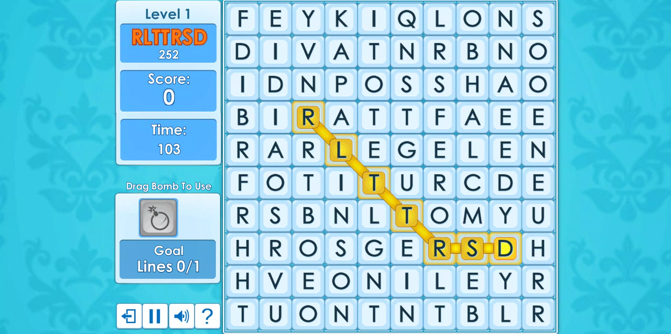 Classic Word Wipe應用截圖第1張