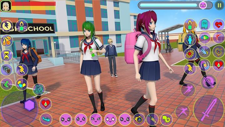 Anime High School Girl Fighter スクリーンショット 3