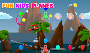 Fun Kids Planes Game Скриншот 0