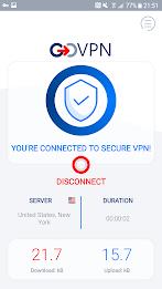 VPN secure fast proxy by GOVPN Screenshot 1