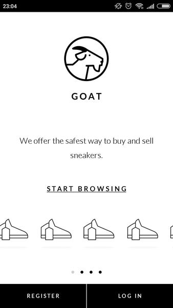 GOAT – Sneakers & Apparel Schermafbeelding 0