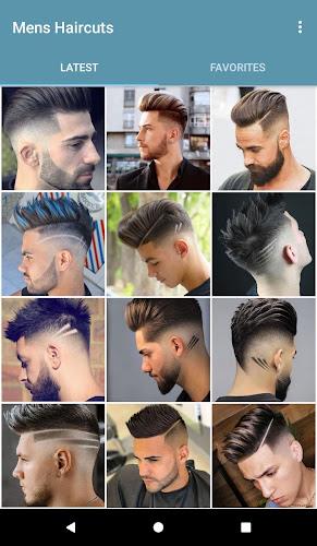 men’s long hairstyles Screenshot 1