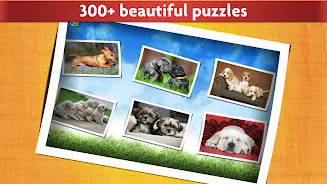 Puzzlespiel mit Hunde Kinder Screenshot 1