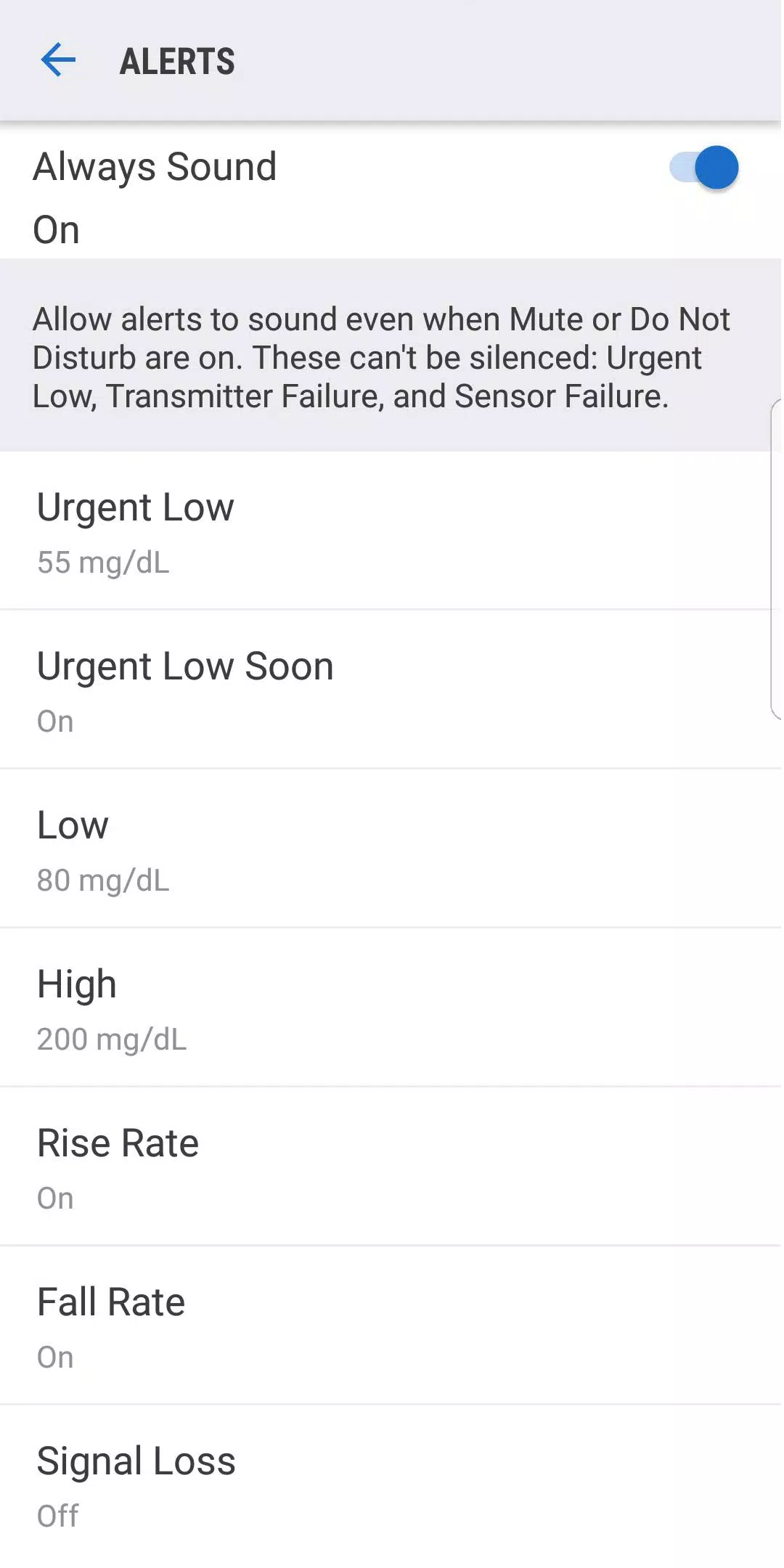 Dexcom G6 Screenshot 3