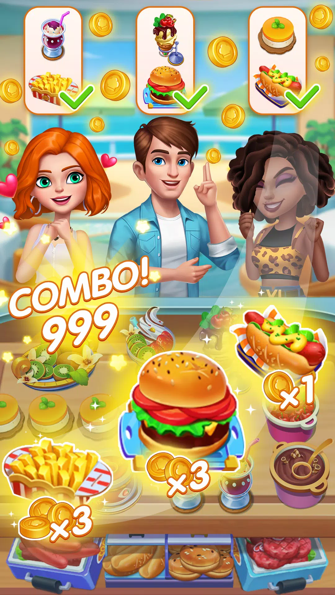 Cooking World® Restaurant Game स्क्रीनशॉट 3