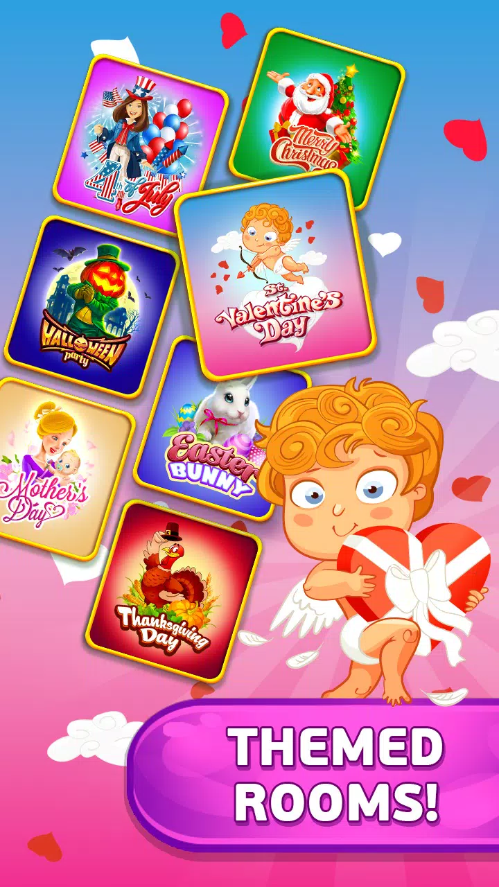 Bingo St. Valentine's Day স্ক্রিনশট 1