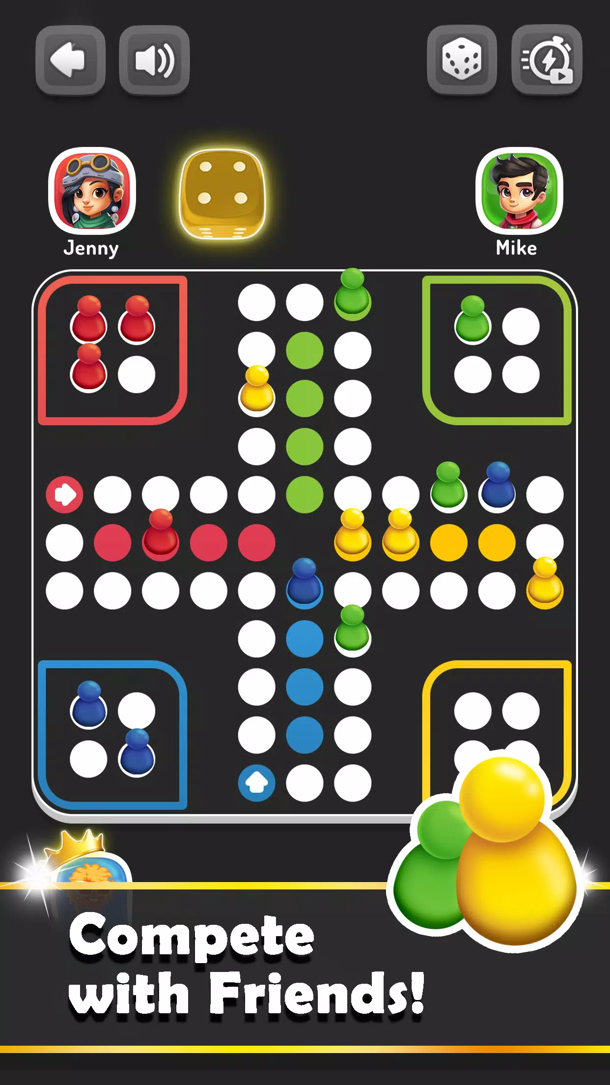 Ludo Trouble應用截圖第0張