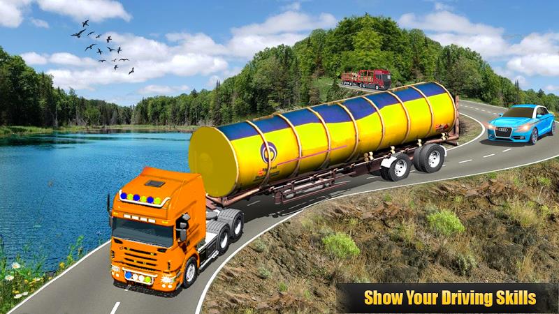 Truck Sim :Modern Tanker Truck Captura de tela 2