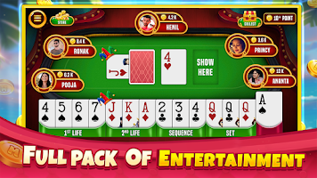 Indian Rummy Offline Card Game Screenshot 1