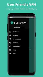 5 Euro VPN - The Android app f 스크린샷 2