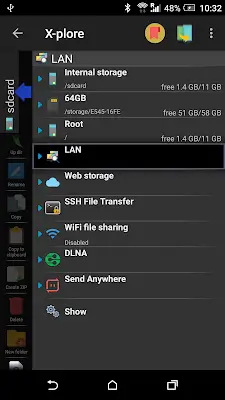 X-plore File Manager Screenshot 3