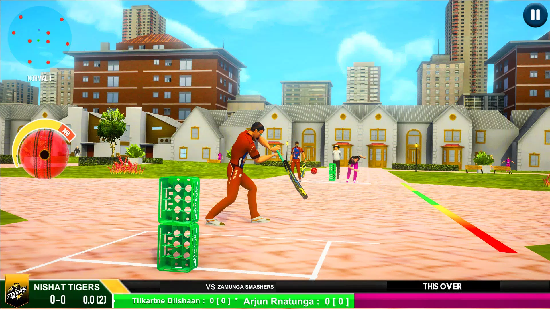 Street Criket-T20 Cricket Game Captura de tela 1