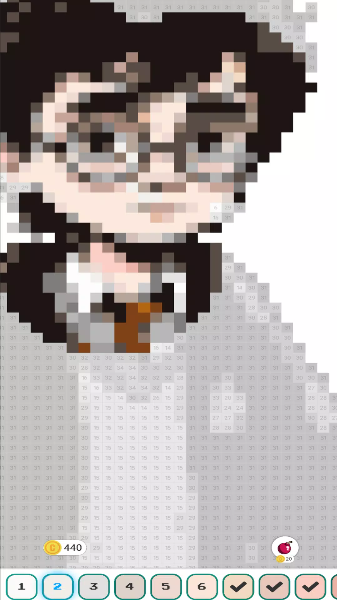 Hogwart Cartoon Pixel Art Capture d'écran 1