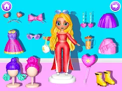 Surprise Doll: Dress Up Games ภาพหน้าจอ 3