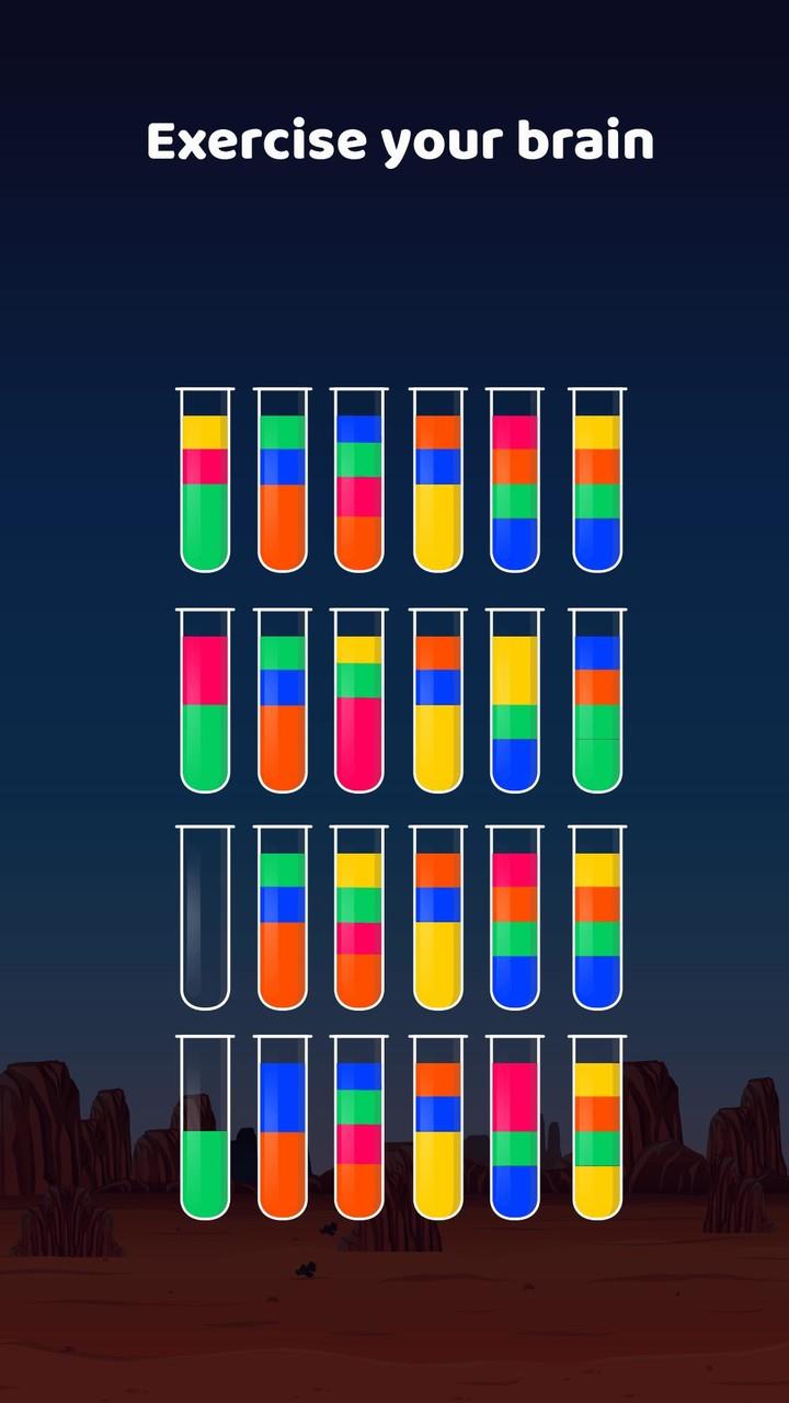 Liquid Sort Puzzle Ekran Görüntüsü 0