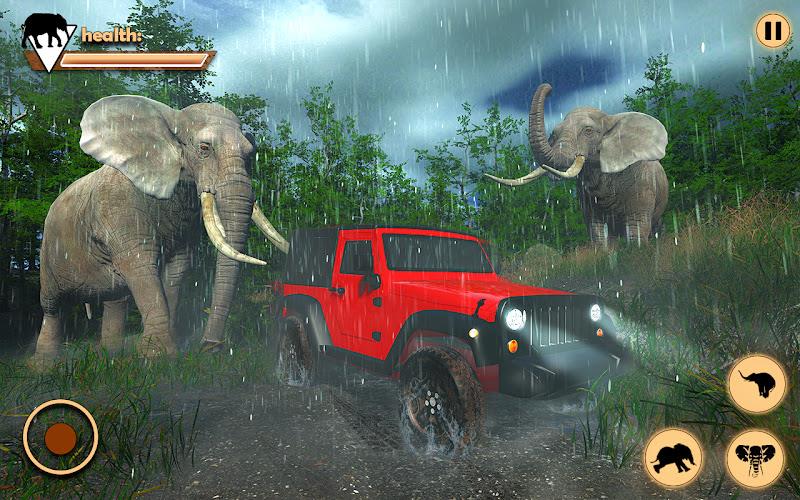 Elephant Simulator Animal Game Screenshot 1