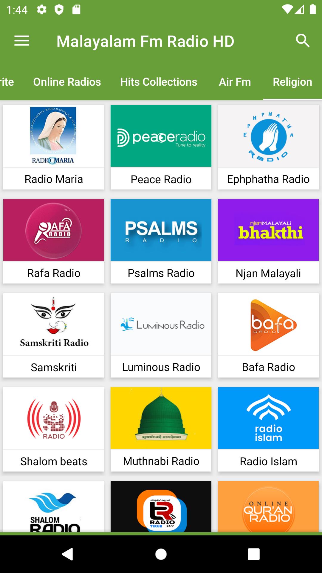 Malayalam Fm Radio HD Songs Schermafbeelding 2