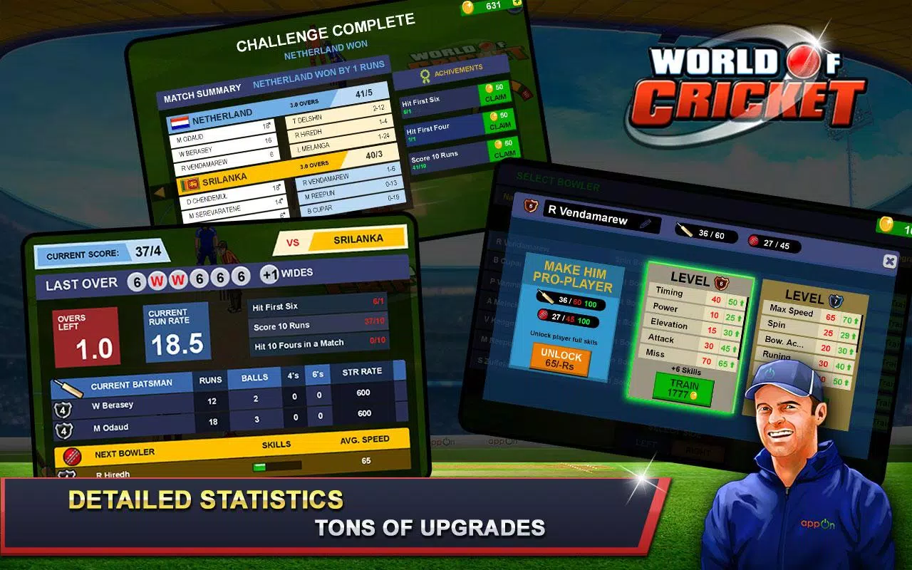 World of Cricket :Championship スクリーンショット 3