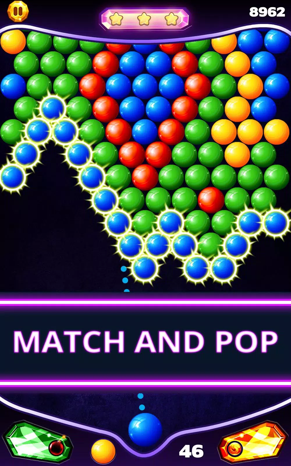 Bubble Shooter Classic Tangkapan skrin 3