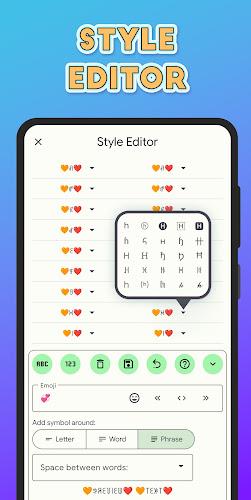 Stylish Text - Fonts Keyboard 스크린샷 0