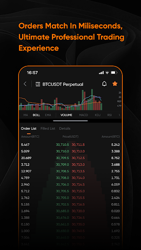 Deepcoin Captura de tela 2