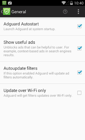 AdGuard Ad Blocker ဖန်သားပြင်ဓာတ်ပုံ 1