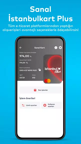 İstanbulkart - Dijital Hesabım स्क्रीनशॉट 2