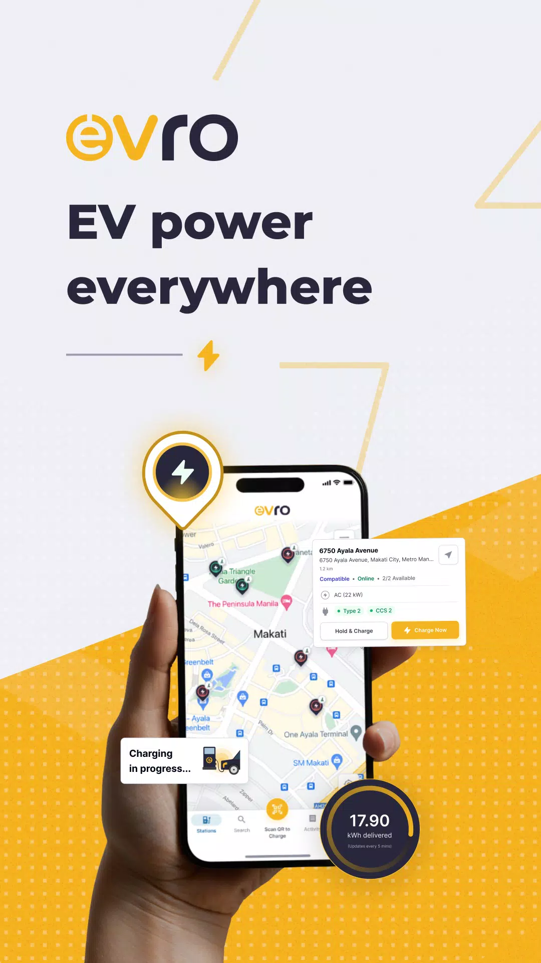 EVRO - EV Power Everywhere Screenshot 0