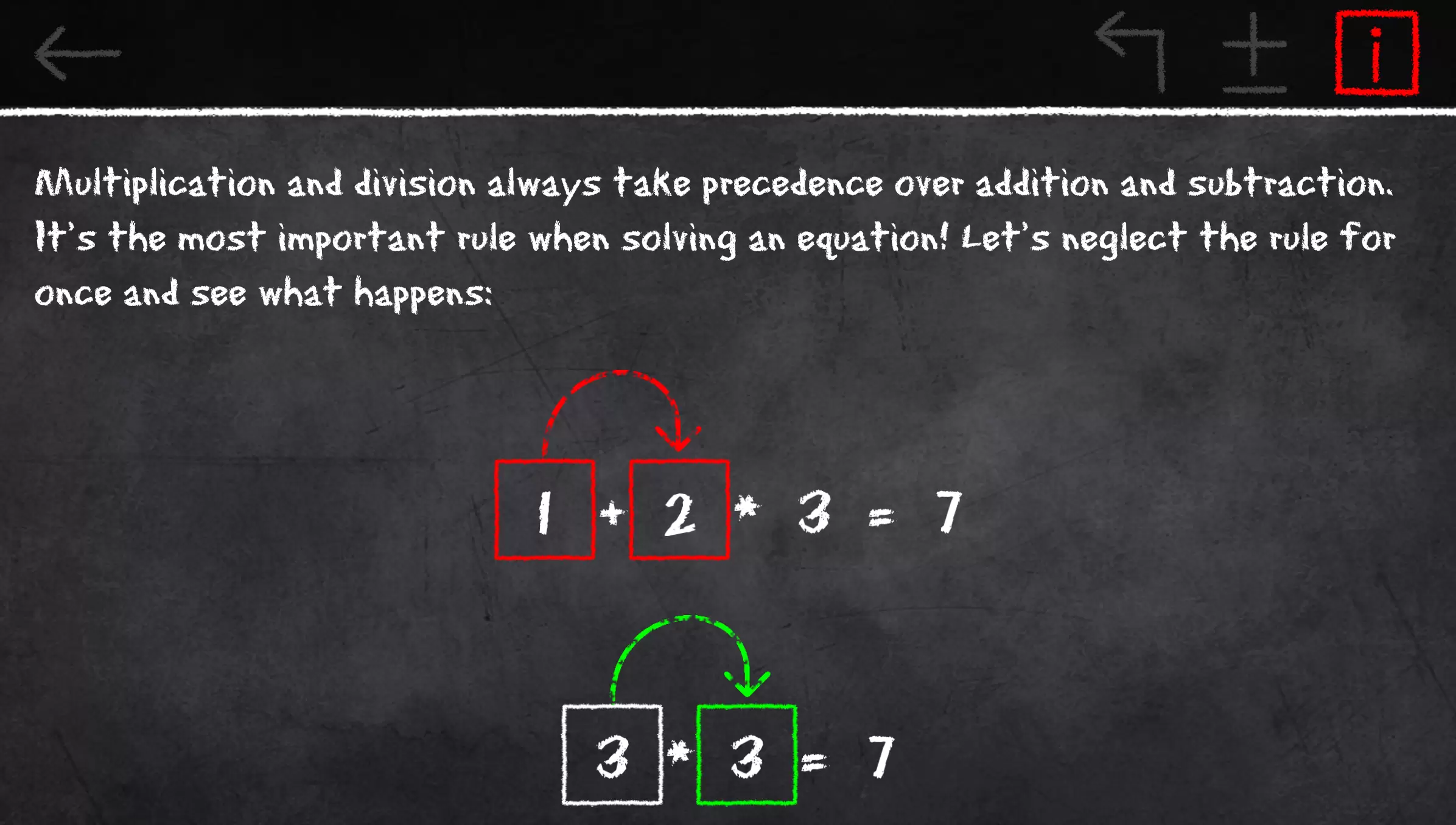 x=1: Learn to solve equations应用截图第2张