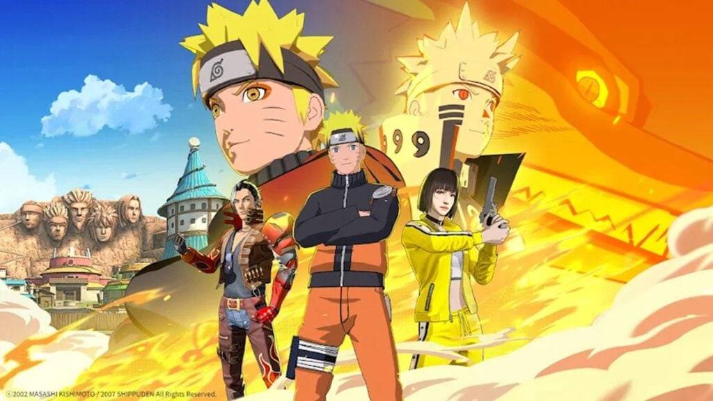 Nine Tails đang nổi bật ở Bermuda trong The Free Fire x Naruto Shippuden Crossover!