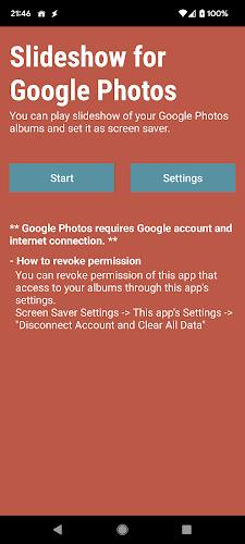 Slideshow for Google Photos Screenshot 0