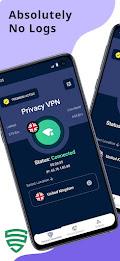 Privacy VPN - No Log VPN Proxy স্ক্রিনশট 0