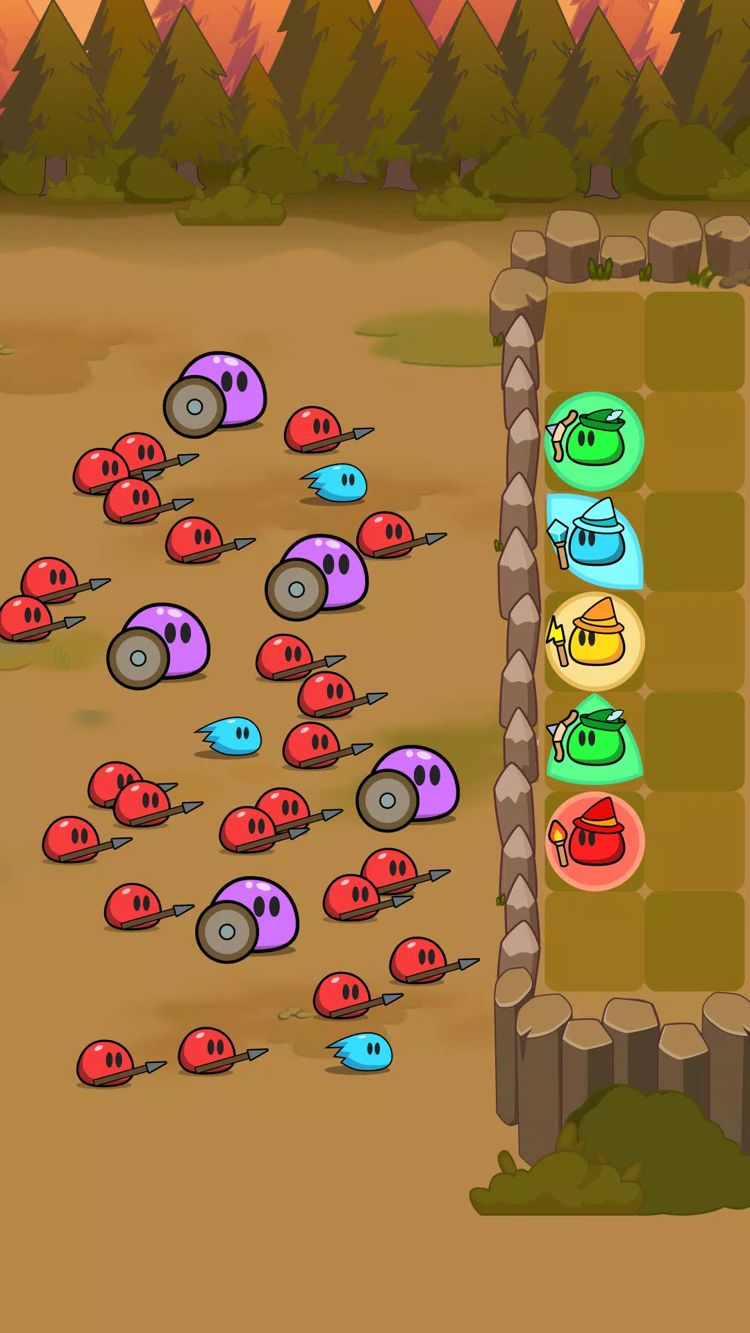 Slime Rush TD Capture d'écran 0