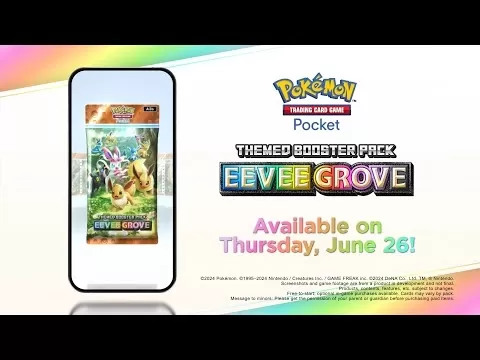 Pokémon Trading Card Game Pocket announces Eevee Grove expansion