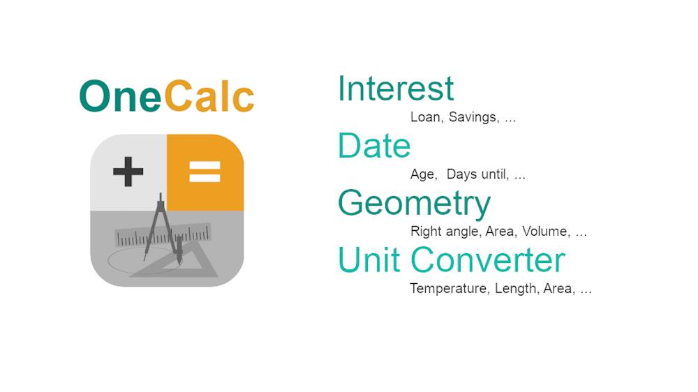 OneCalc+ 스크린샷 0