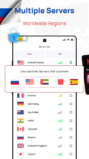 Russia VPN: Get Moscow IP Schermafbeelding 1