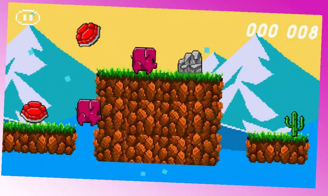 Turbo Pig platformer pixel art Screenshot 3