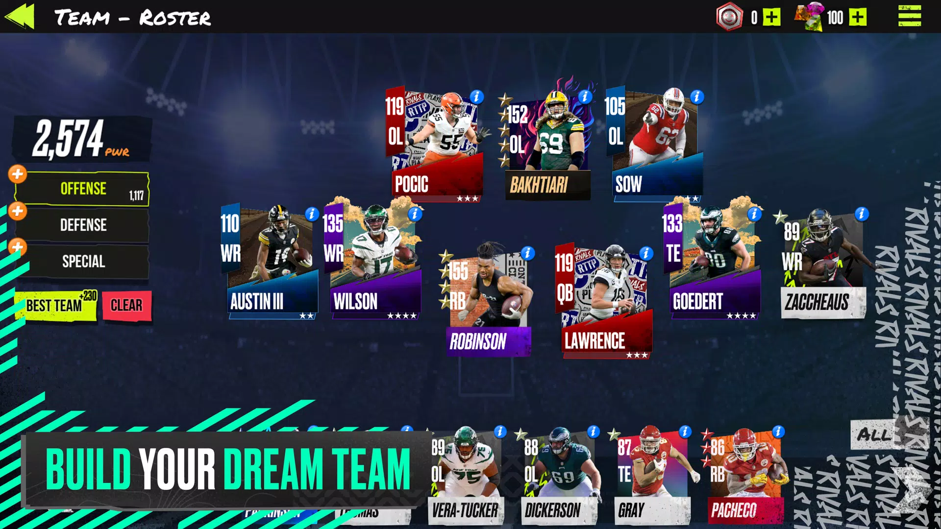 NFL Rivals Captura de pantalla 2