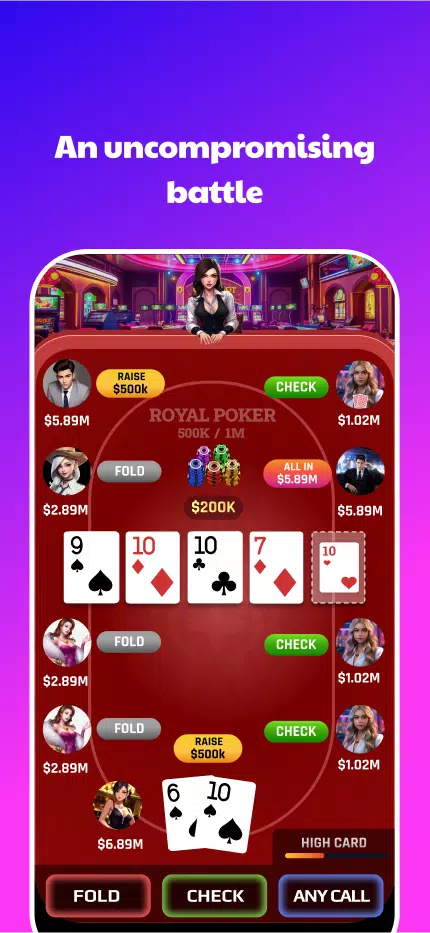 Royal Poker ဖန်သားပြင်ဓာတ်ပုံ 3