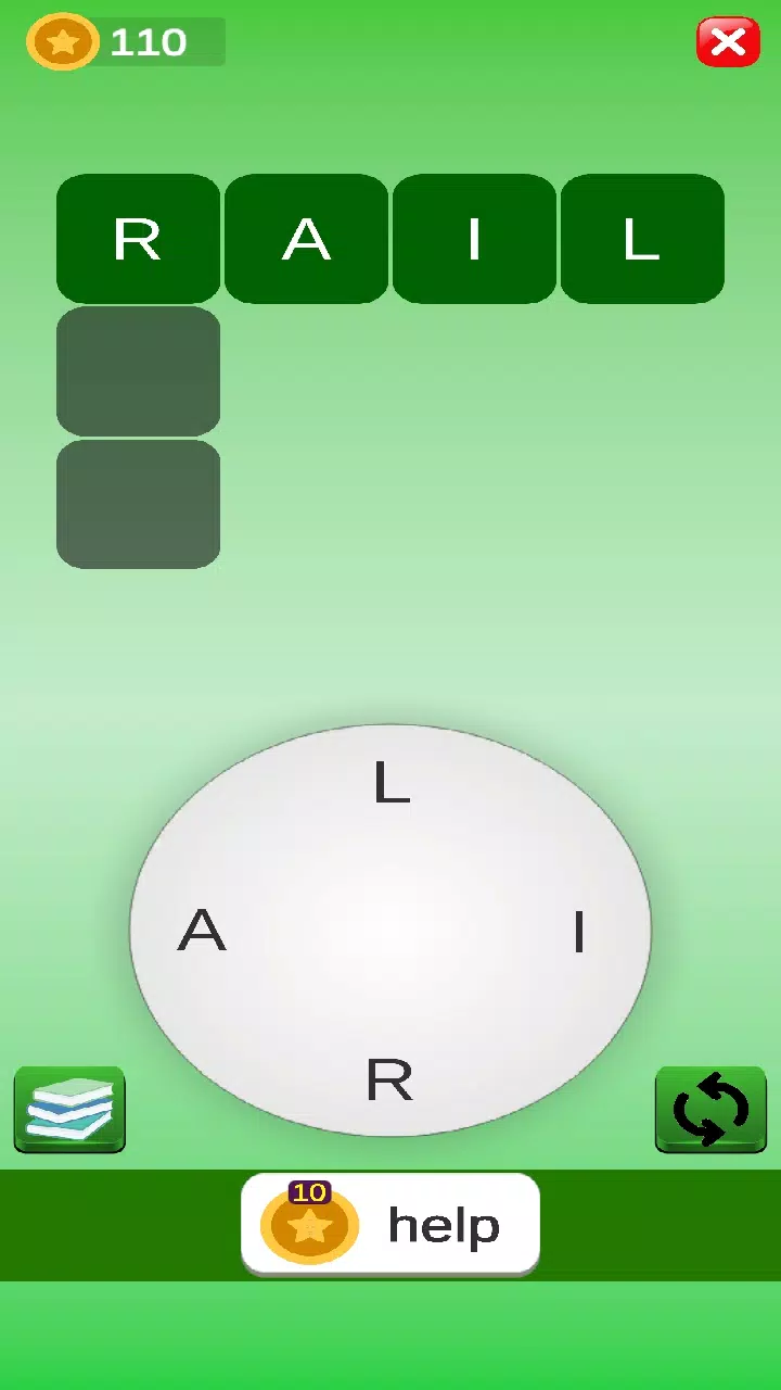 word search:swipe game Screenshot 1