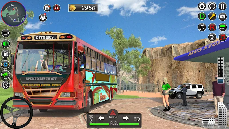 Bus Simulator: Real Bus Game Captura de pantalla 3