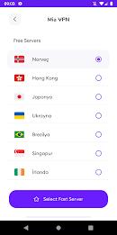 Mia VPN Captura de pantalla 1