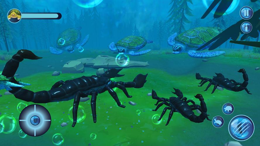 Ocean turtle tortoise Sea Game Screenshot 2