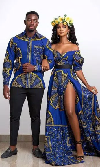 Couples Outfits Ankara Dresses स्क्रीनशॉट 1