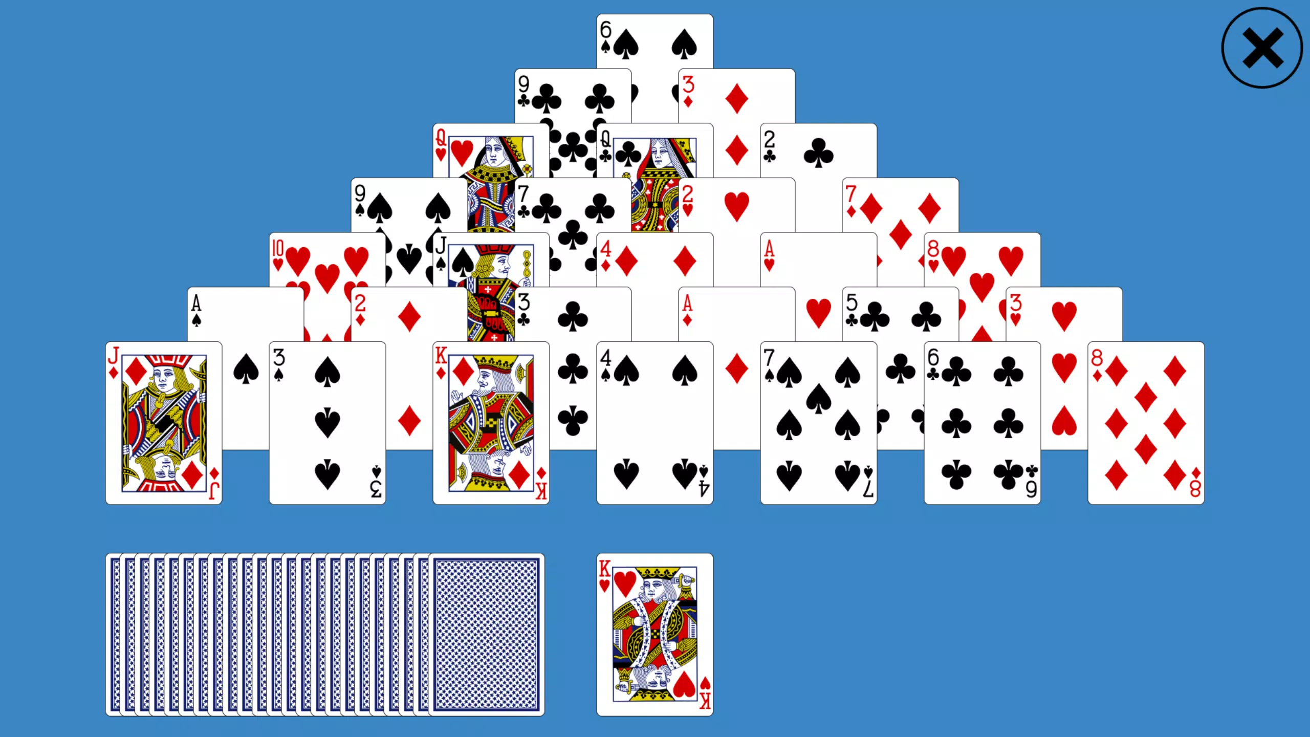 Classic Pyramid Solitaire ภาพหน้าจอ 0