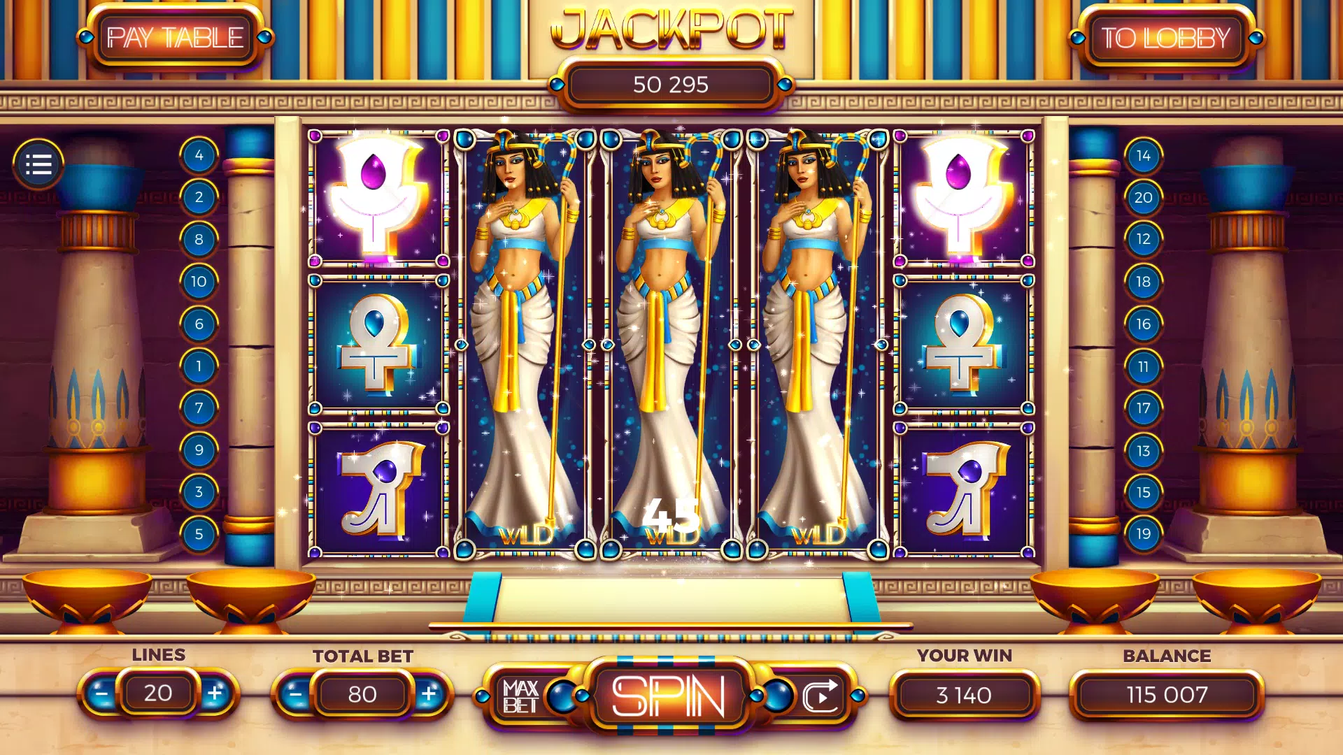 Gold Voyage Slots casino games Скриншот 2