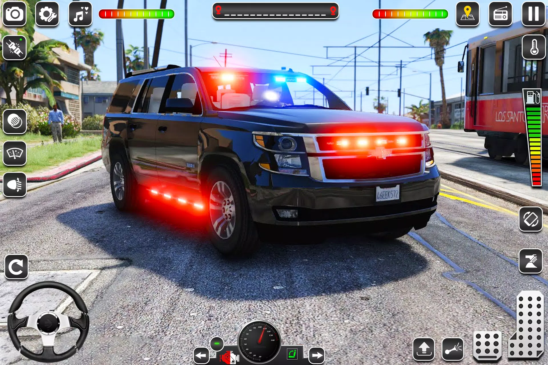 US Police Car Chase Game 3D應用截圖第3張