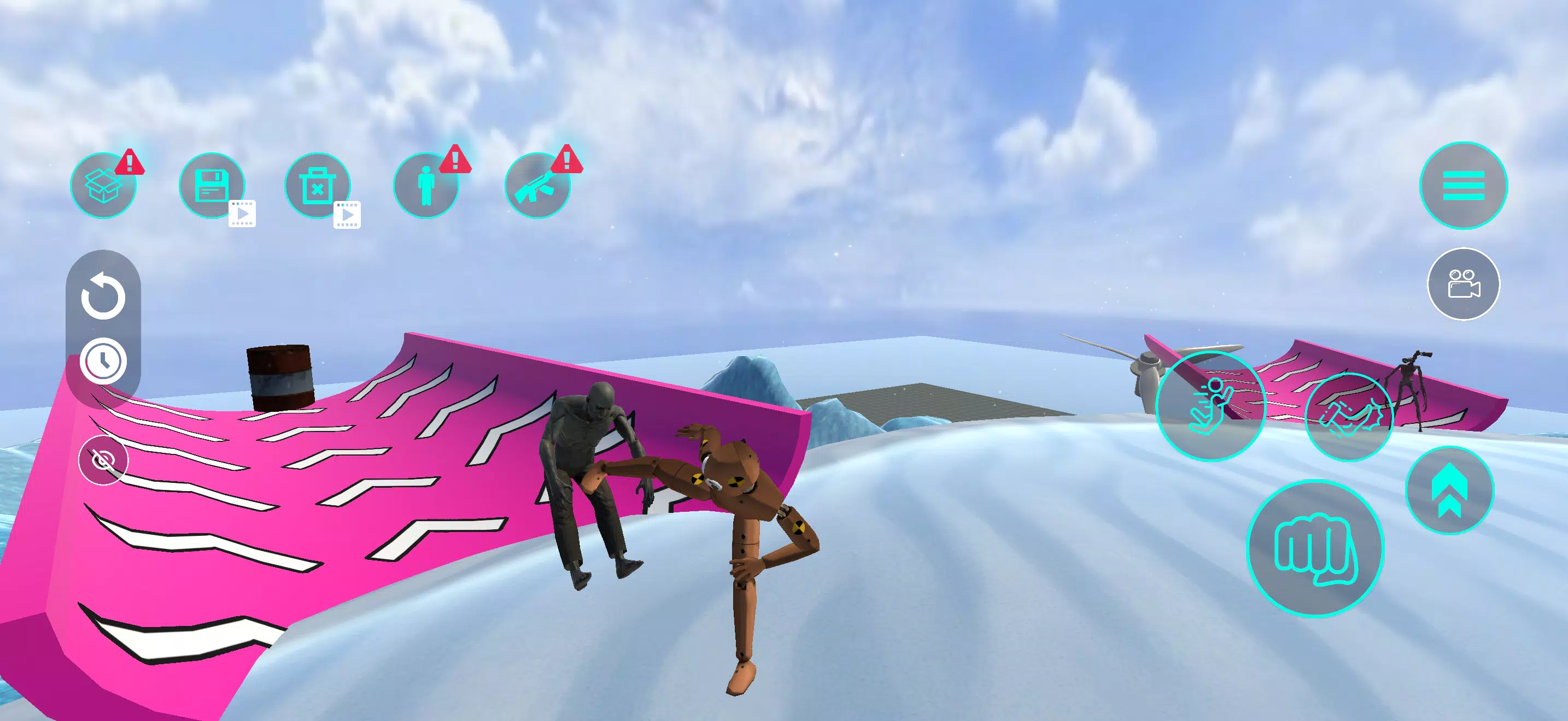 Ragdoll Sandbox 3D Captura de tela 3